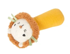 Babyspielzeug kleine Rassel & Stoffgreifling „Little Lion“
