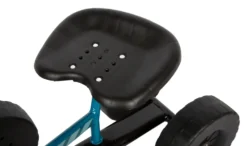 Bagger mit Rädern blau