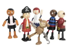 Biegepuppen Piraten Figuren