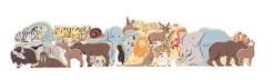 Buchstabenpuzzle Tiere