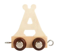 Buchstabenzug Holz Ä