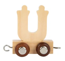 Buchstabenzug Holz Ü
