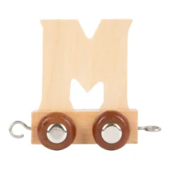 Buchstabenzug Holz M