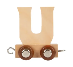 Buchstabenzug Holz U
