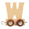 Buchstabenzug Holz W