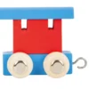 Buchstabenzug Waggon rot & blau