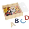 Bunte Magnetbuchstaben „Educate“
