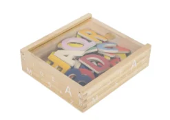 Bunte Magnetbuchstaben „Educate“