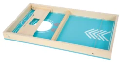 Cornhole und Sling Puck Spiel „Active“