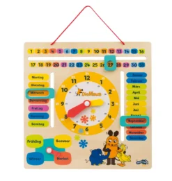 Die Maus Lernuhr mit Kalender
