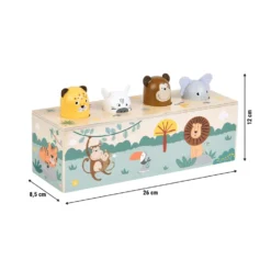 Drückspiel Tierlaute „Safari“