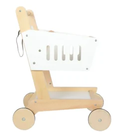 Einkaufswagen aus Holz „fresh“