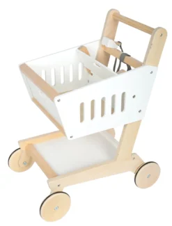 Einkaufswagen aus Holz „fresh“
