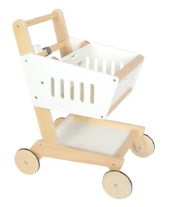 Einkaufswagen aus Holz „fresh“