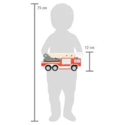 Feuerwehr mit Drehleiter