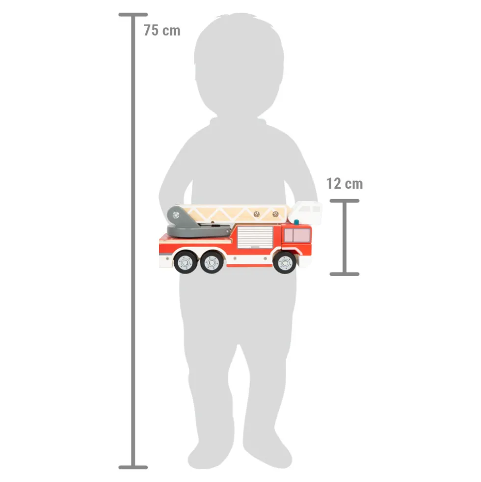 Feuerwehr mit Drehleiter