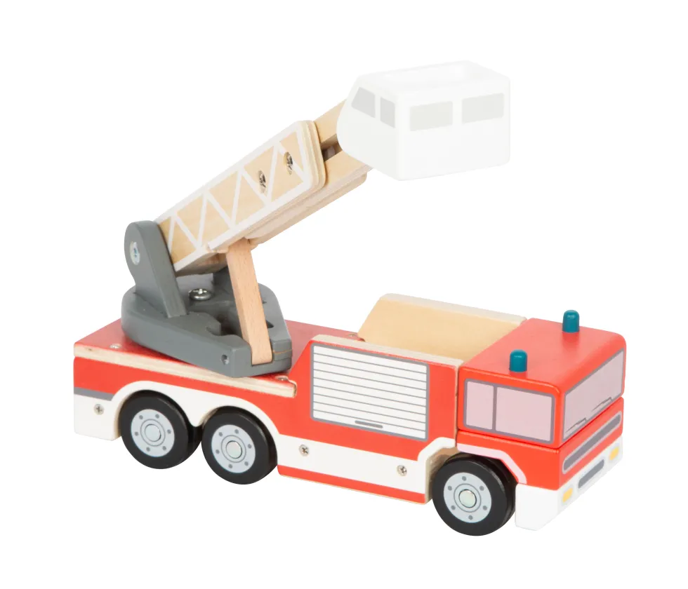 Feuerwehr mit Drehleiter