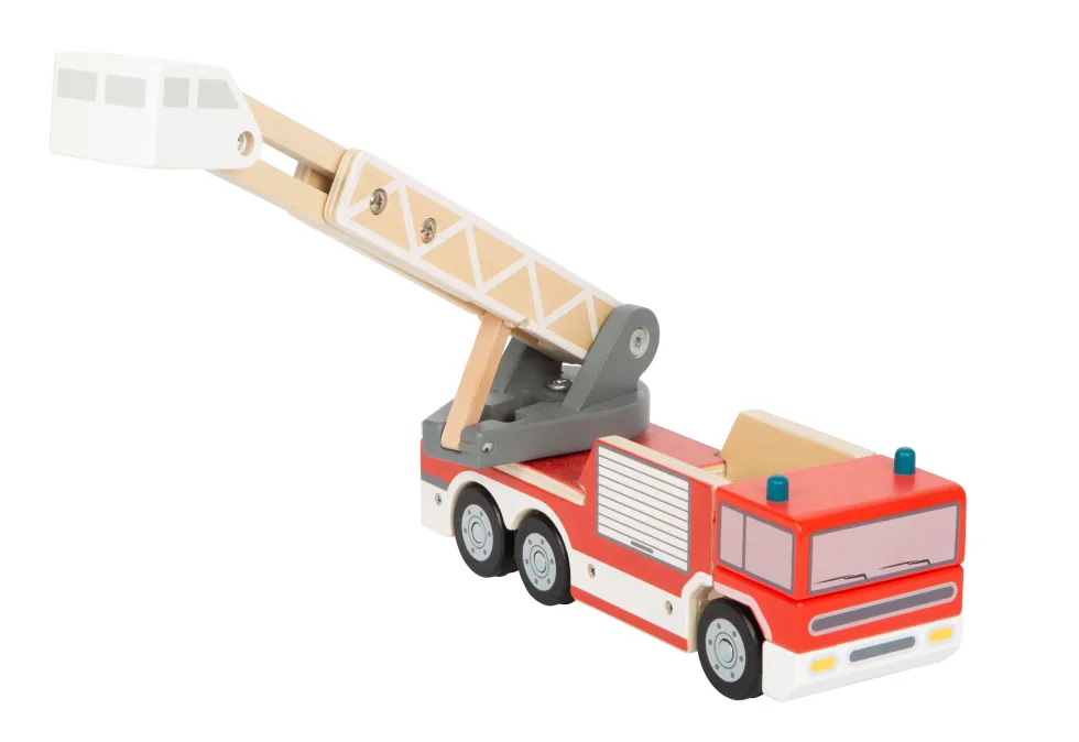 Feuerwehr mit Drehleiter