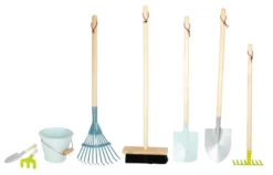 Großes Gartenwerkzeug-Set | defekte Verpackung