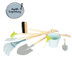 Großes Gartenwerkzeug-Set | defekte Verpackung