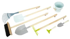 Großes Gartenwerkzeug-Set | defekte Verpackung