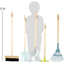 Großes Gartenwerkzeug-Set | defekte Verpackung