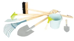Großes Gartenwerkzeug-Set | defekte Verpackung