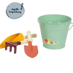 Handschaufel-Set mit Eimer „Tiny Garden“ | defekte Verpackung