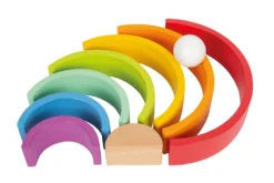 Holzbausteine Großer Regenbogen