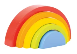 Holzbausteine Regenbogen