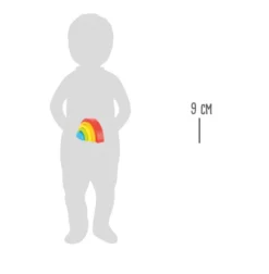 Holzbausteine Regenbogen