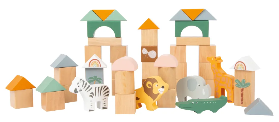 Holzbausteine „Safari“