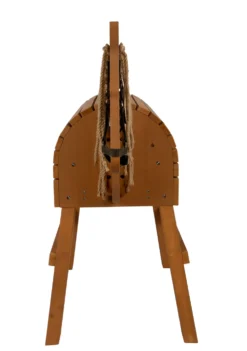 Holzpferd braun