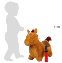 Hüpfpferd Plüsch