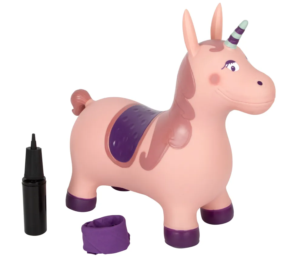 Hüpftier Einhorn