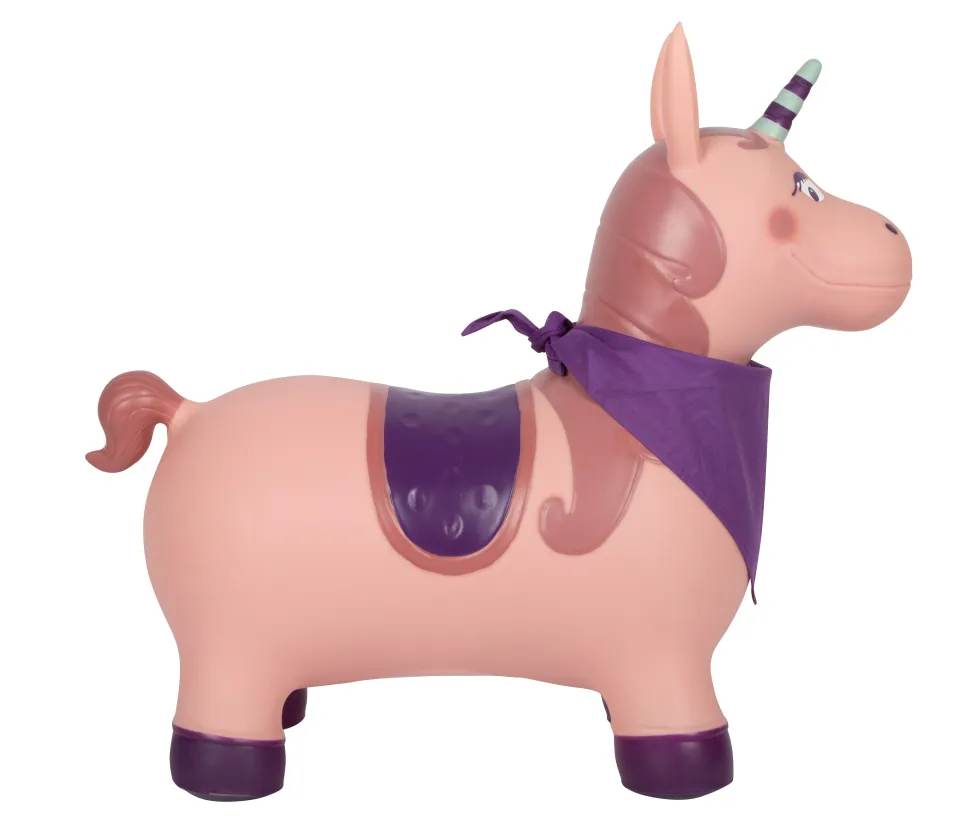 Hüpftier Einhorn