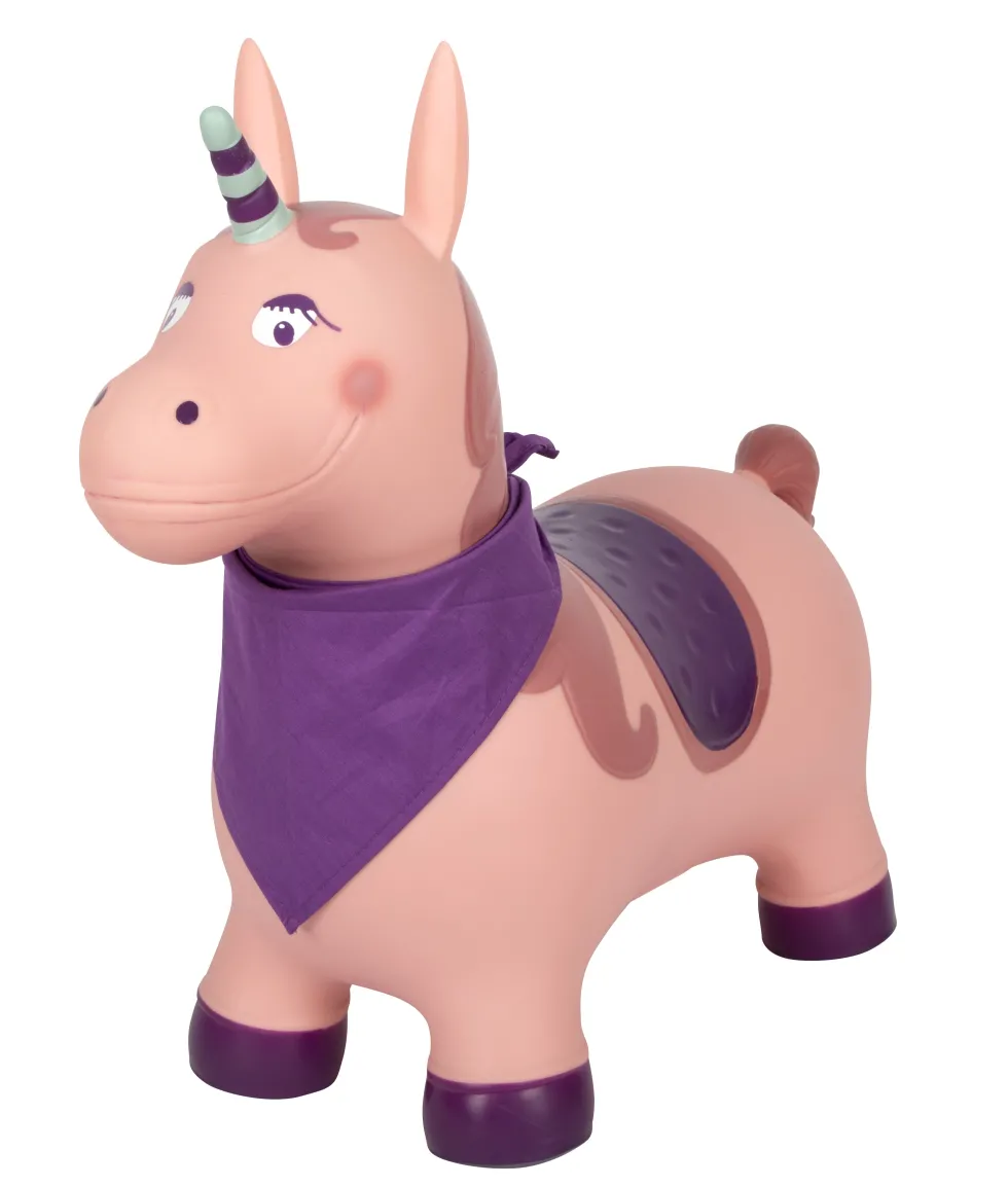 Hüpftier Einhorn