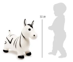 Hüpftier Zebra