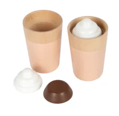 Kaffeemaschinen-Set grau „tasty“