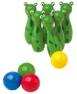 Kegelspiel Frosch