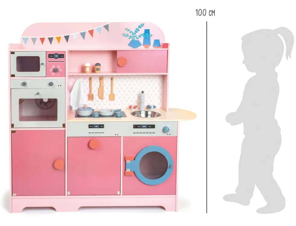 Kinderküche Rosa Gourmet
