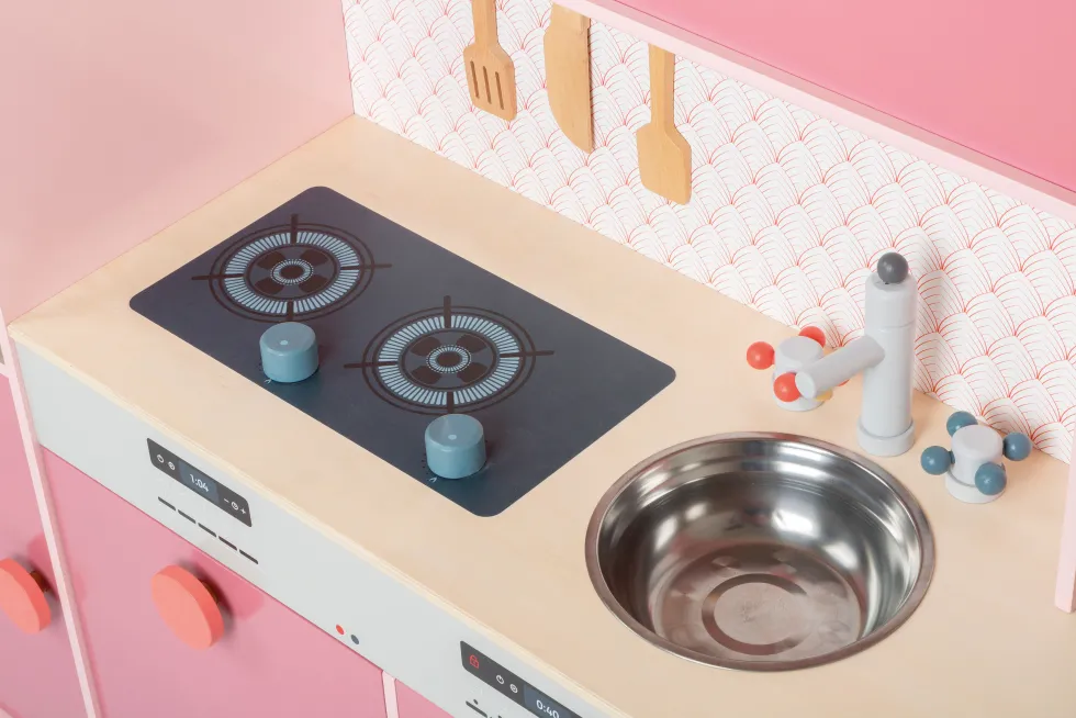Kinderküche Rosa Gourmet