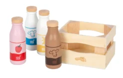 Kiste mit Milchgetränken „fresh“