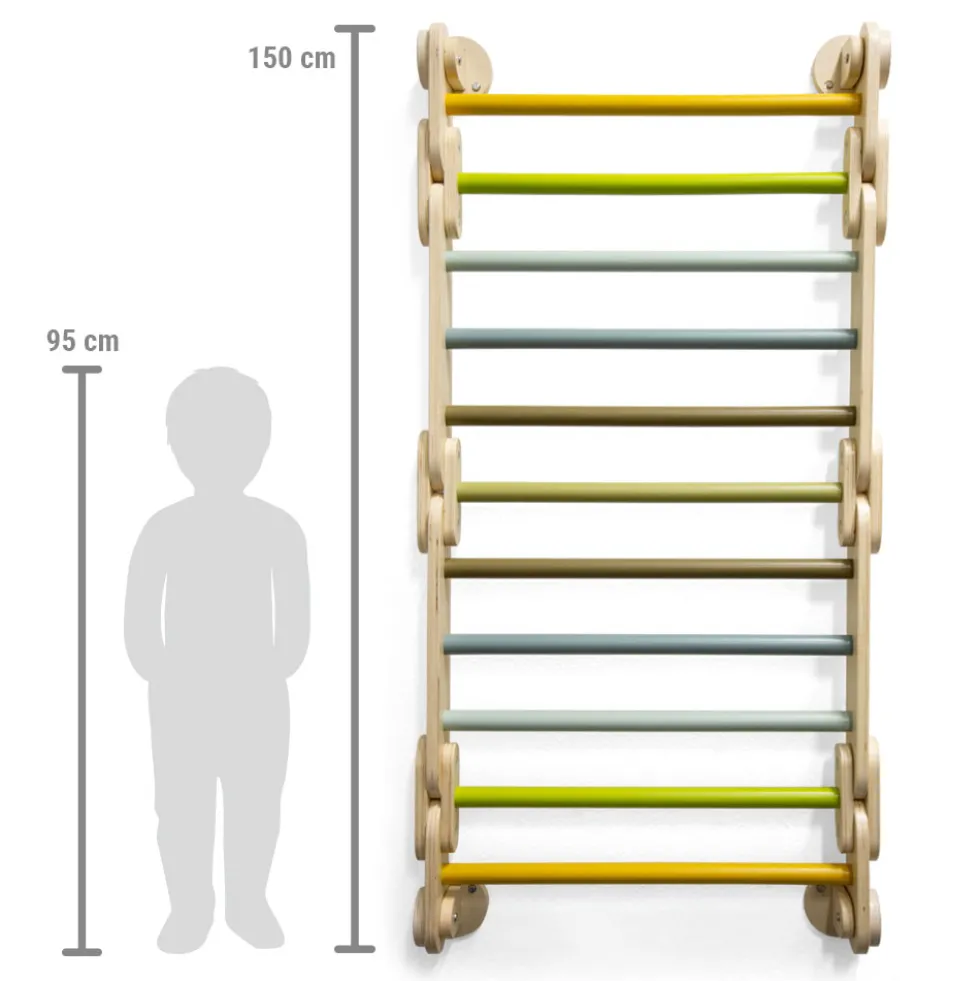 Kletterdreieck-Sprossenwand 2in1 „Adventure“