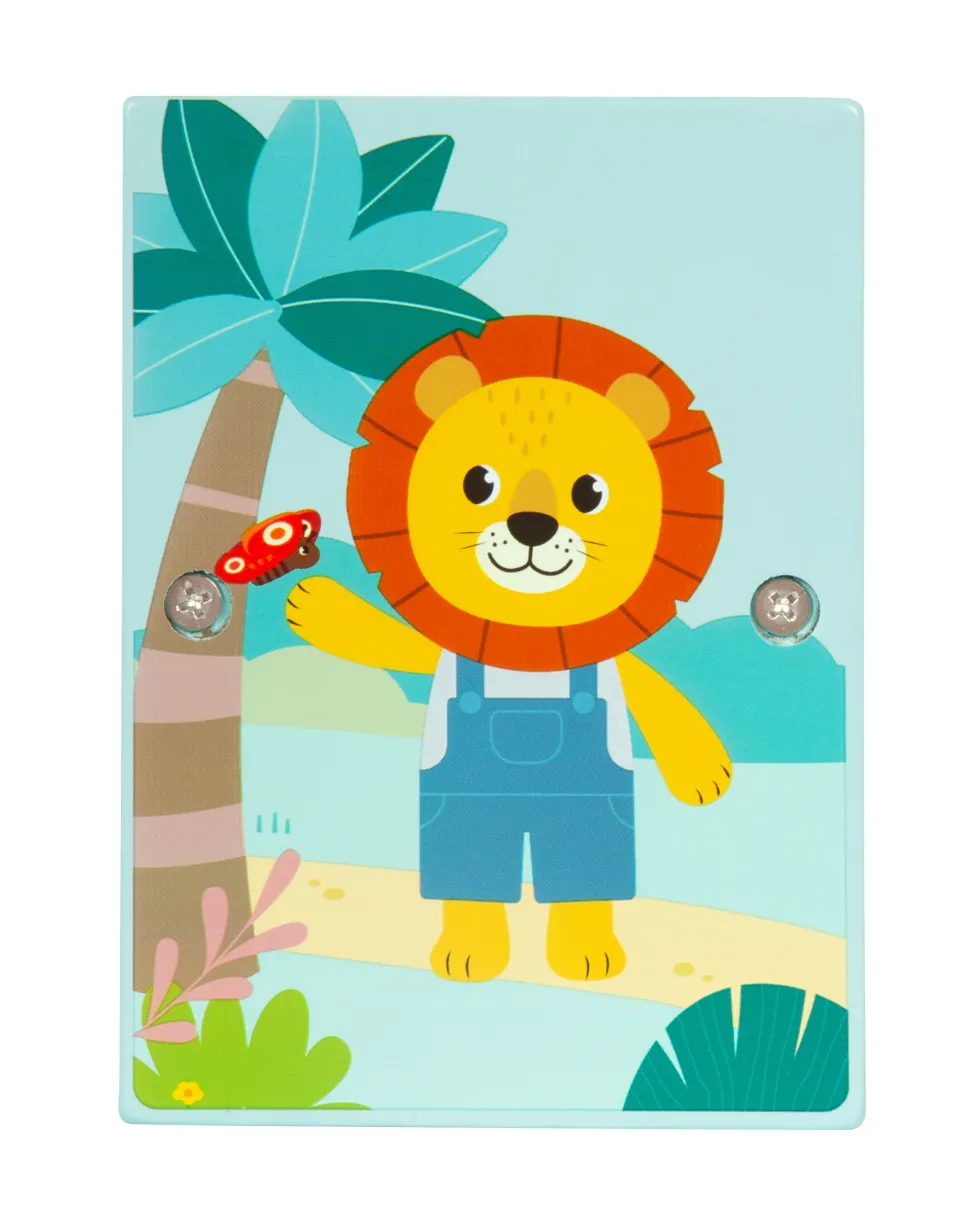 Klopfbank „Jungle Friends“