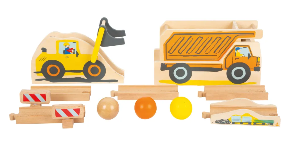 Kugelbahn Junior Baustelle
