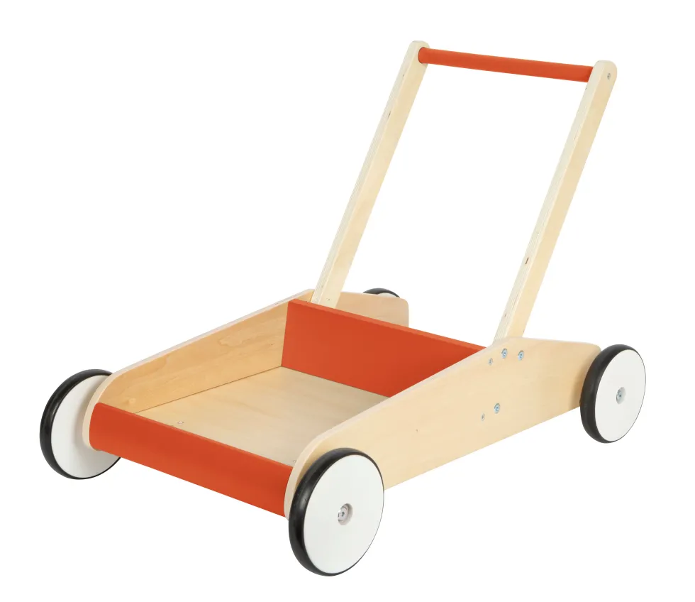 Lauflernwagen Kupferrot