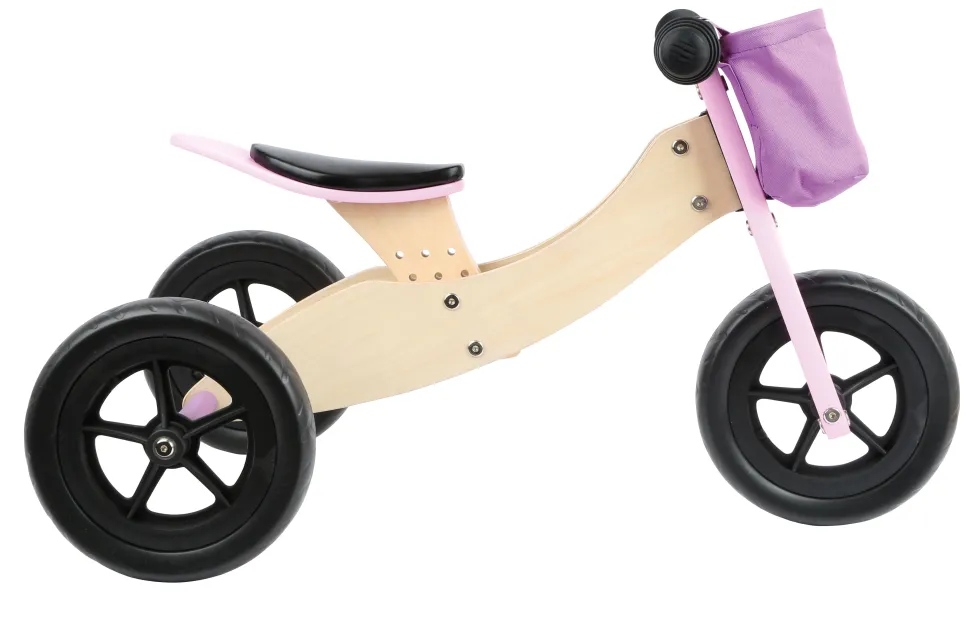 Laufrad und -dreirad Maxi Rosa