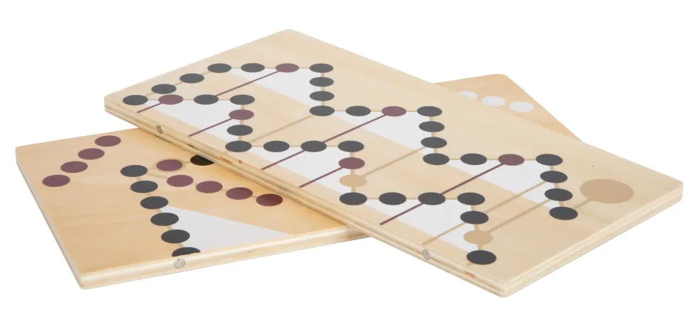Ludo und Leiterspiel „Gold Edition“