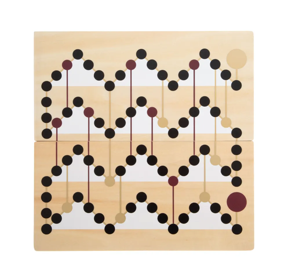 Ludo und Leiterspiel „Gold Edition“